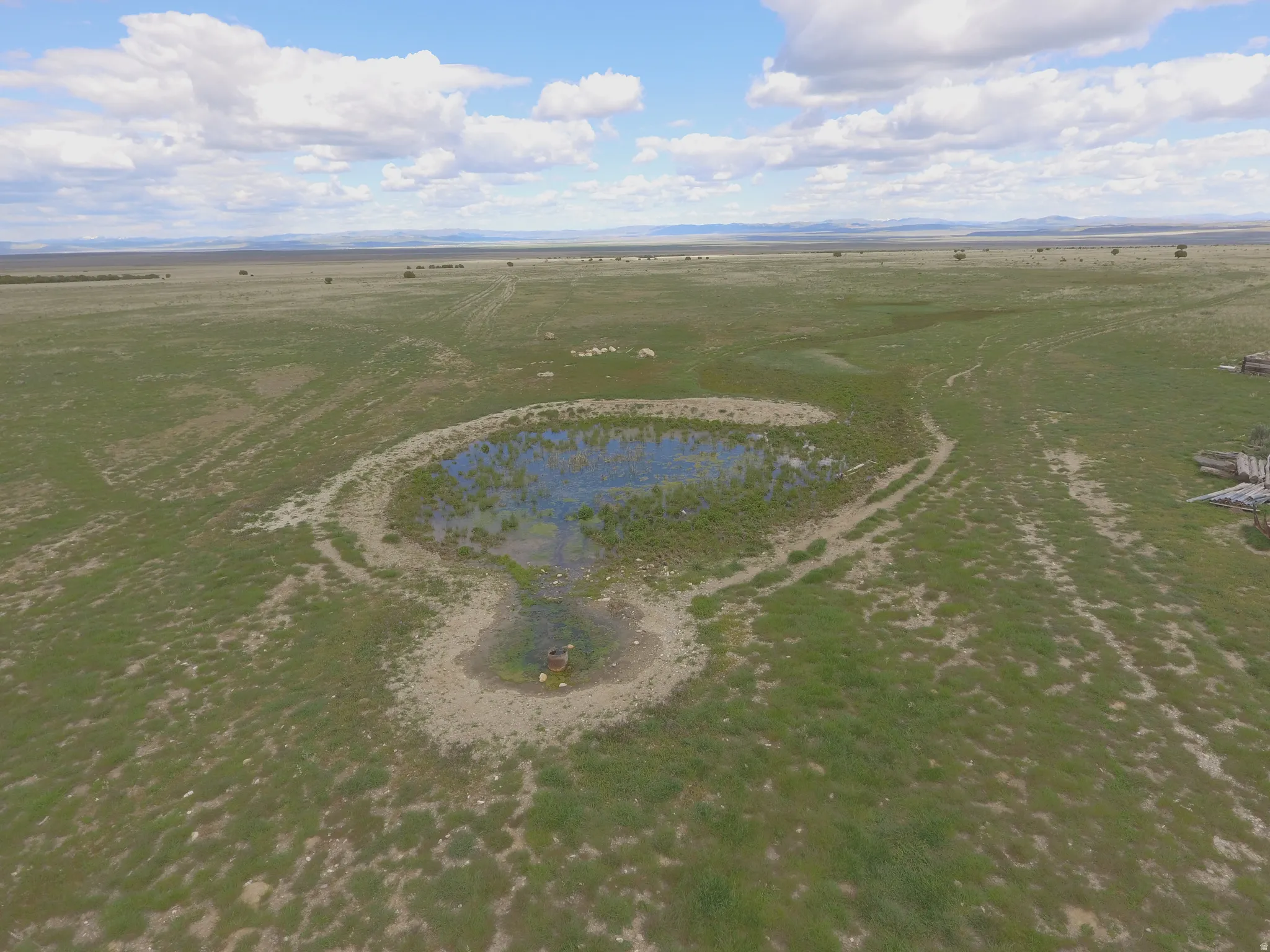 View of rural area featuring a nearby body of water