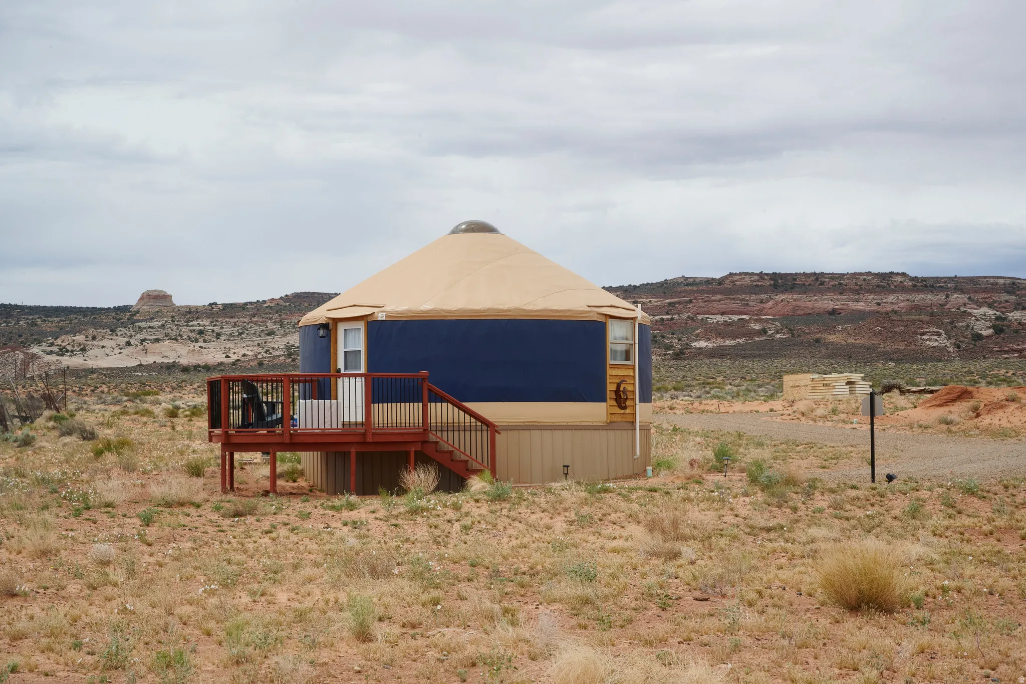 yurt view