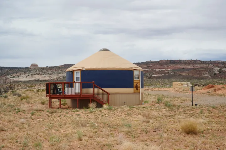 yurt view