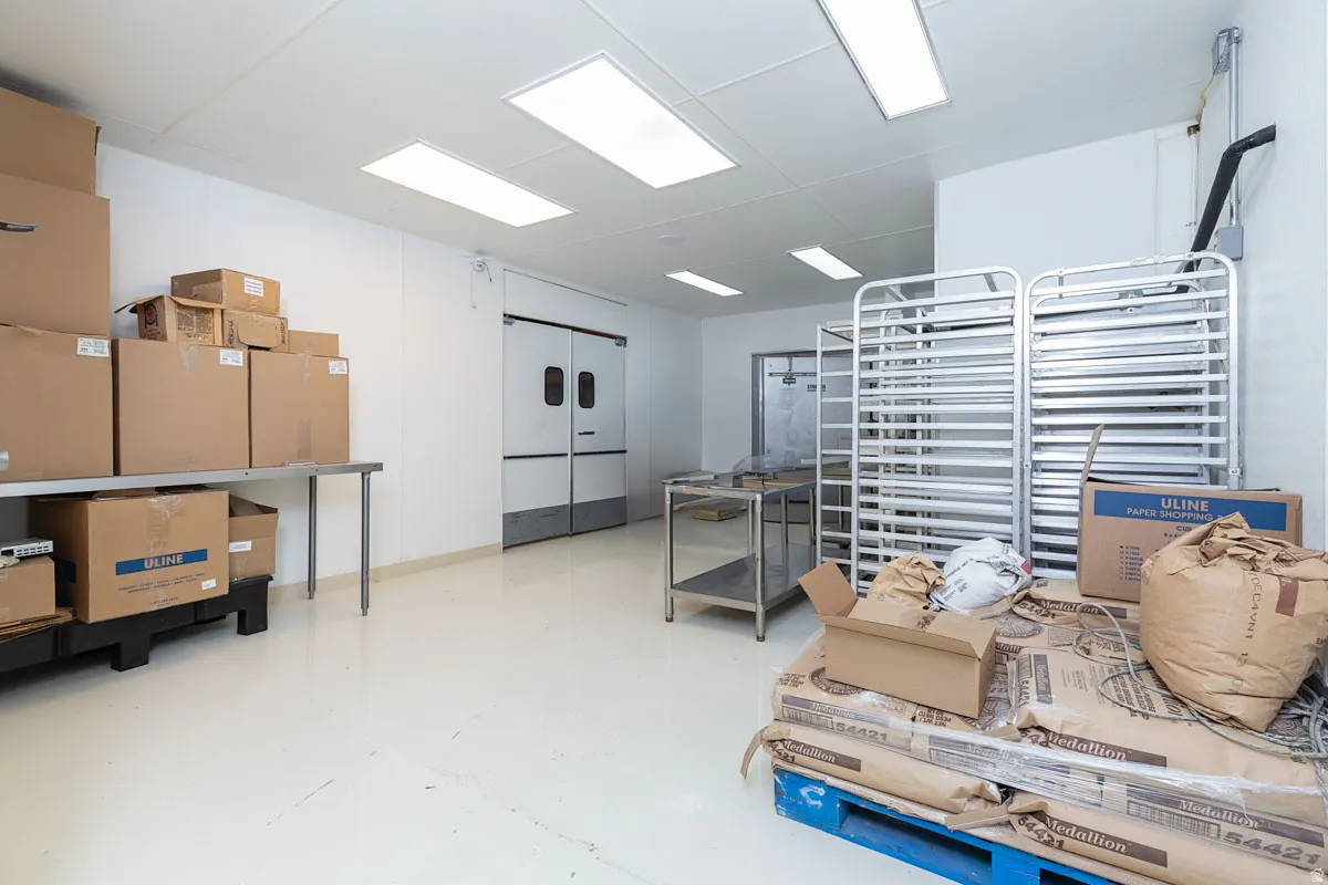 View of storage area