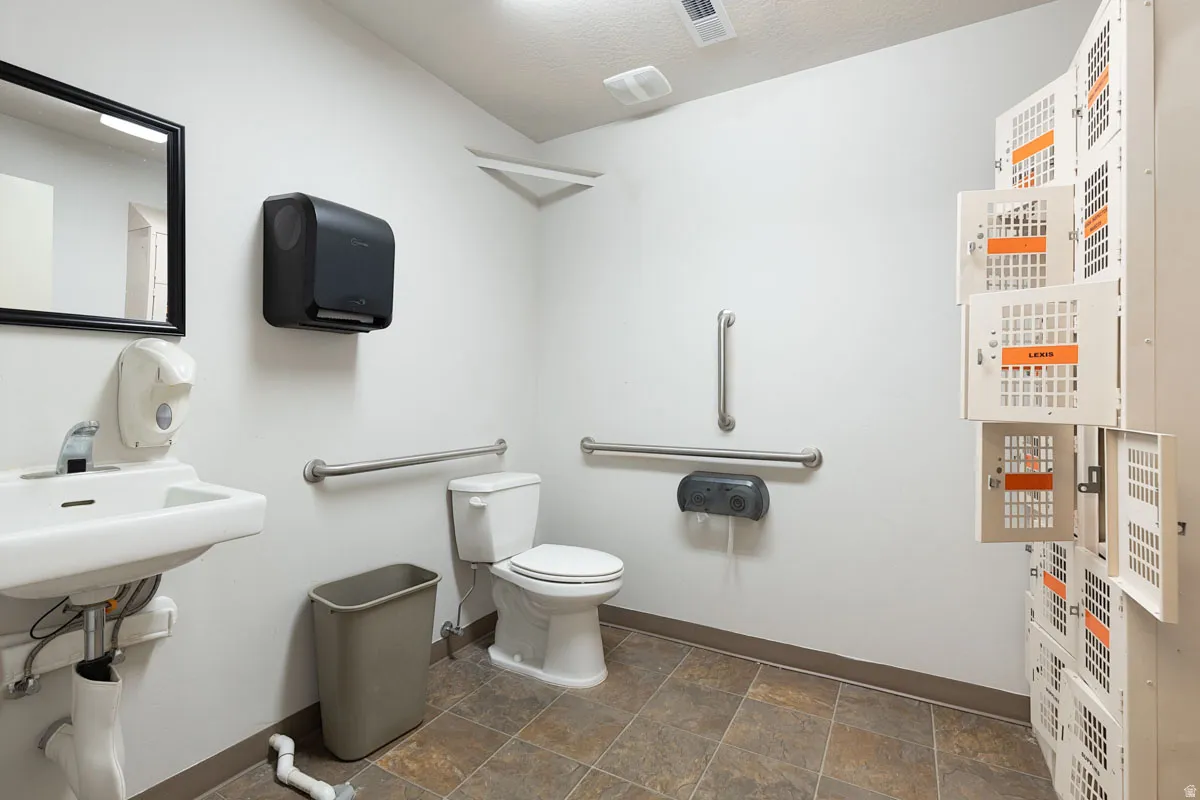 Bathroom with toilet