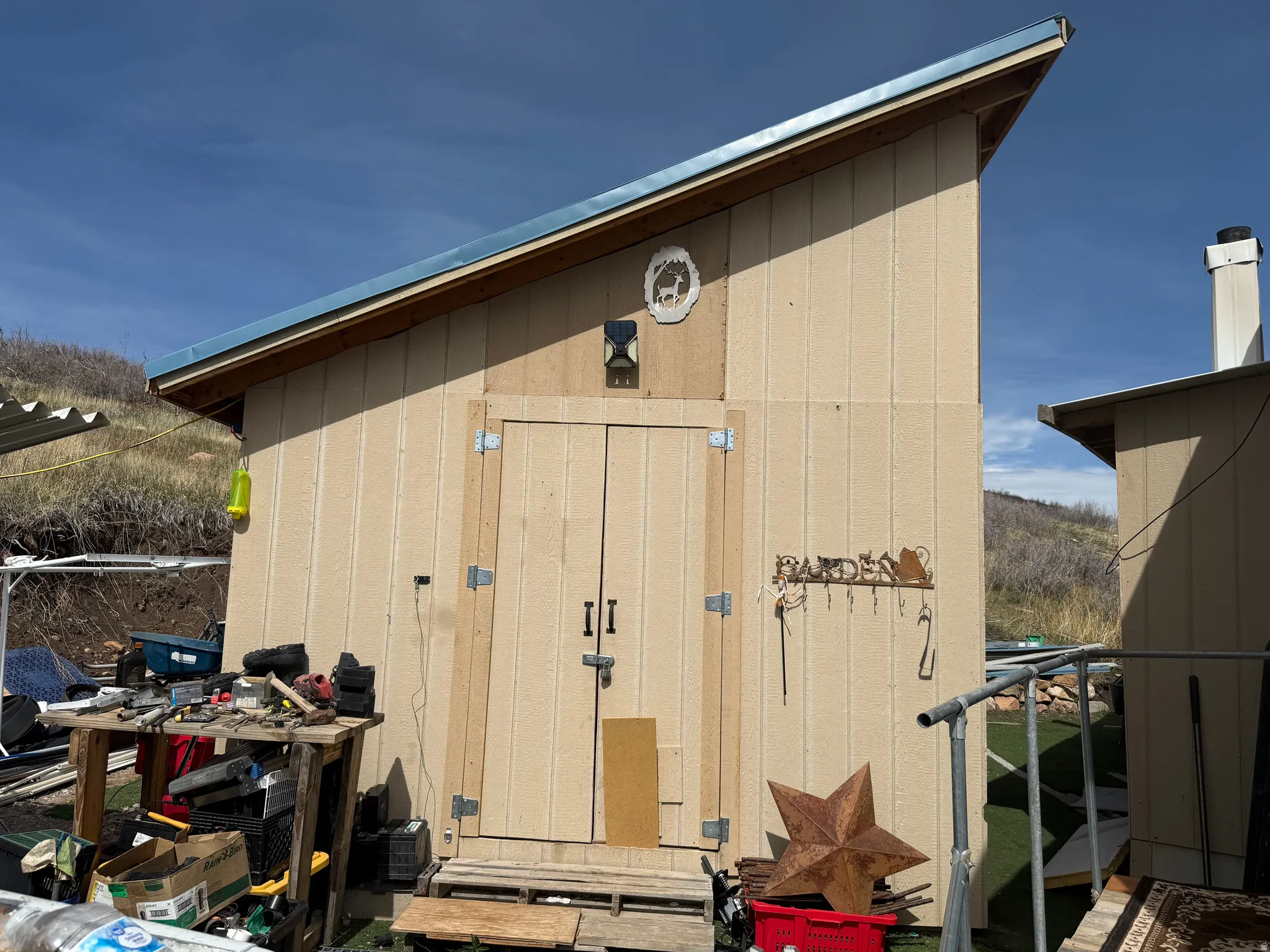 View of shed