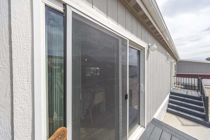 View of back doors