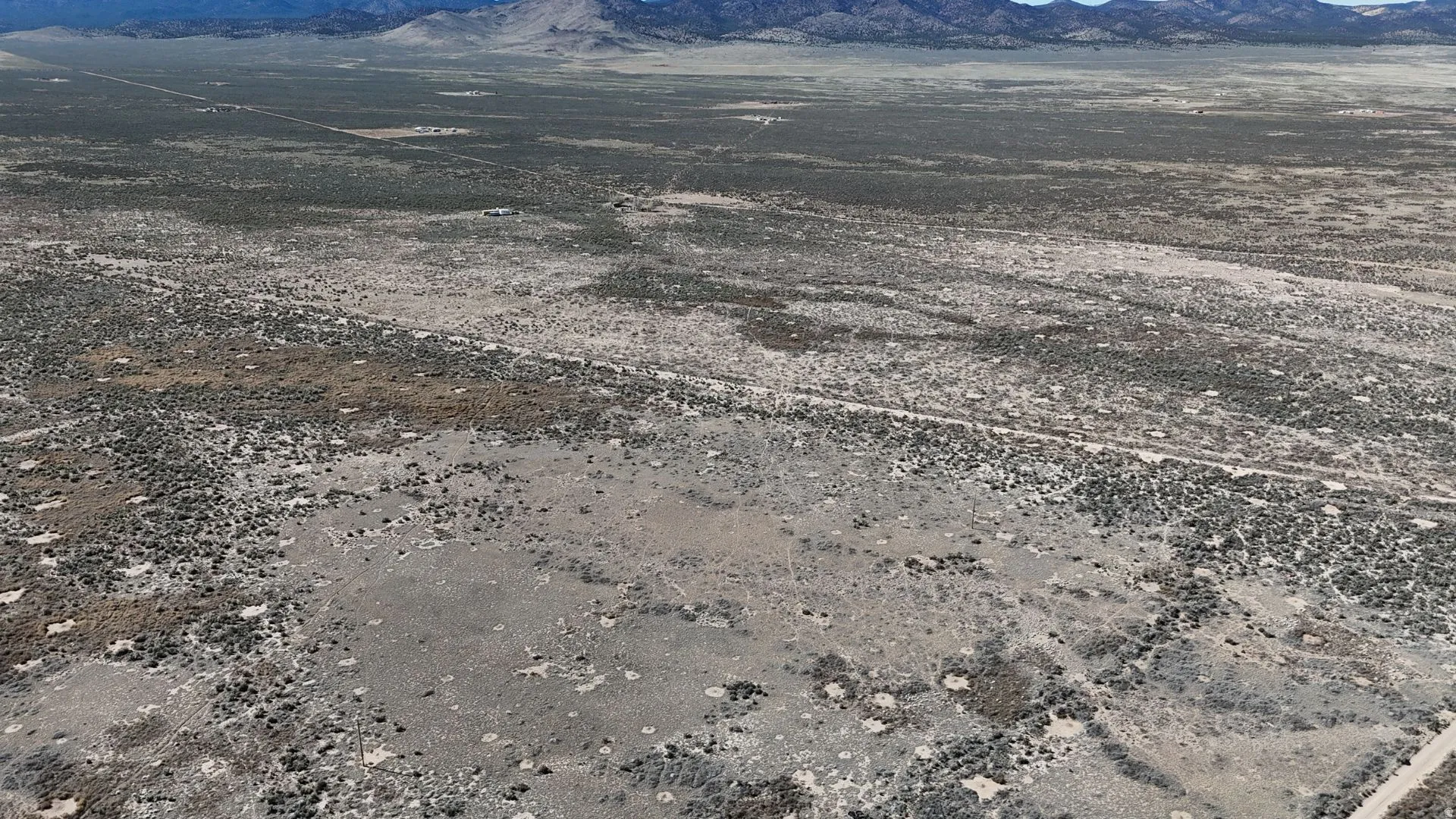 Drone / aerial view of mountains