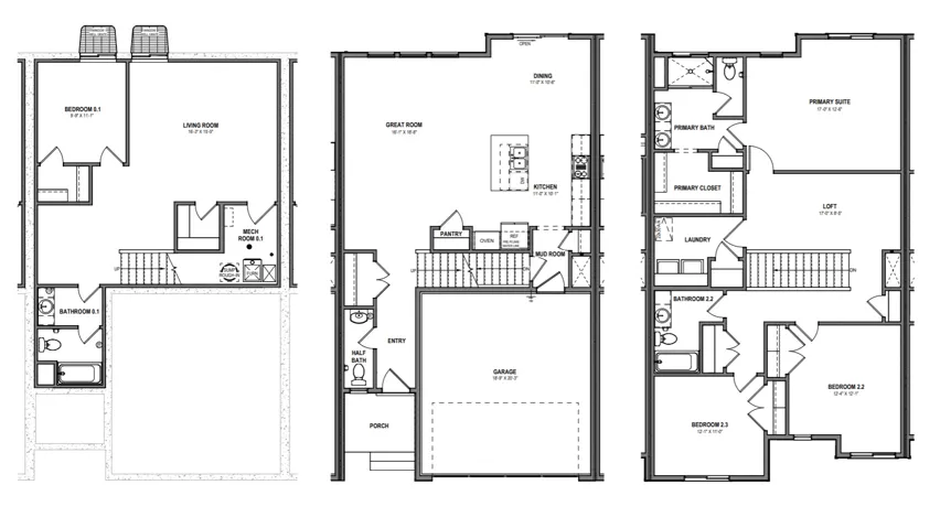 View of floor plan / room layout