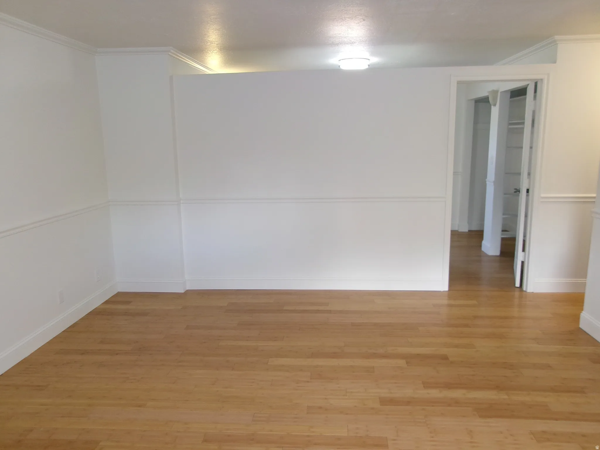 Master Bedroom with bamboo flooring14 x 17
