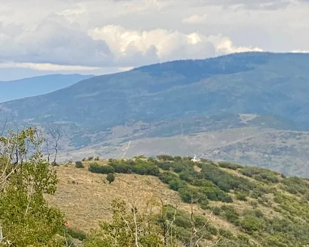 View of mountain background