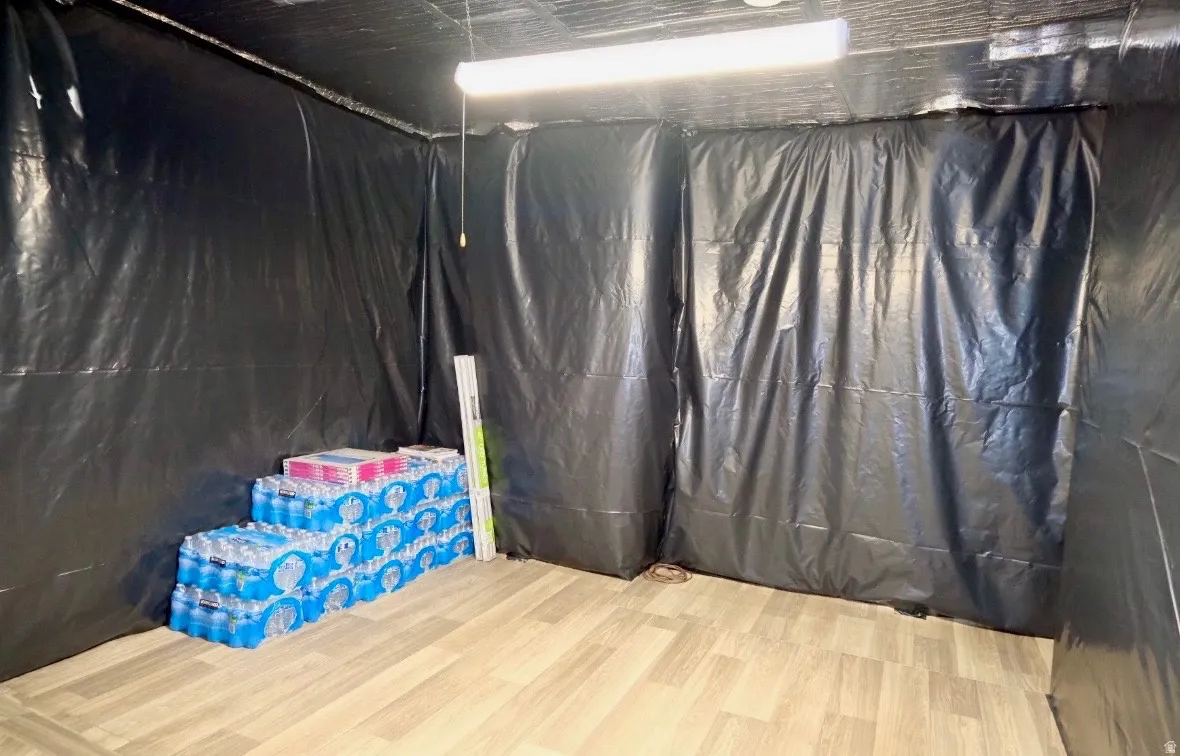 Unfinished Basement Area