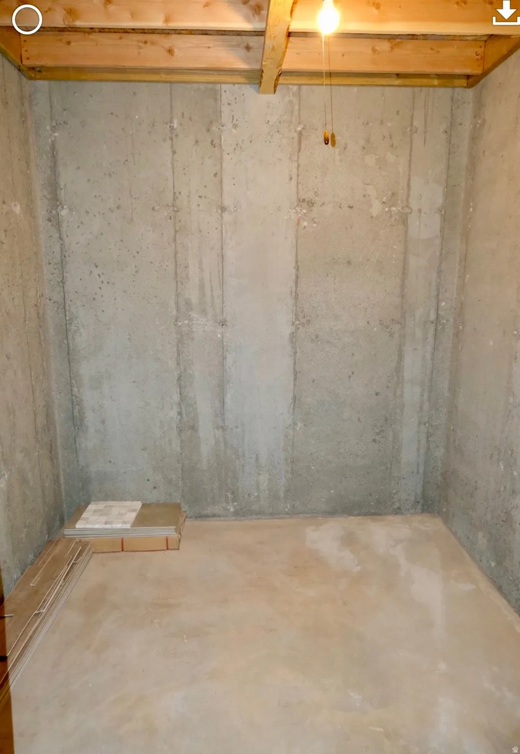 View of basement