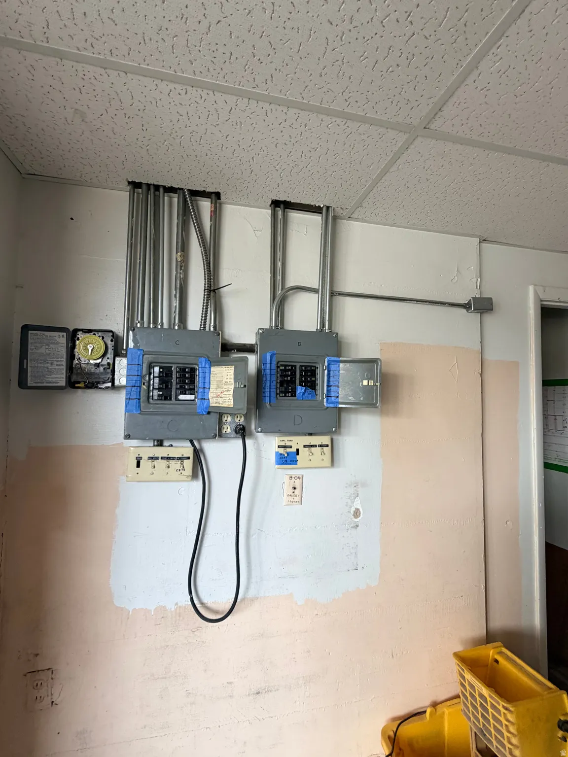 Utilities featuring electric panel