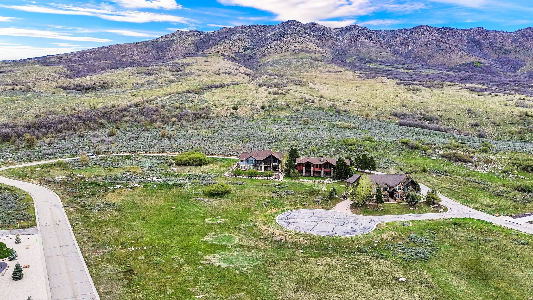 View of mountain background