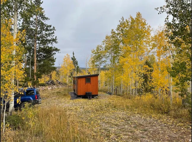 Fall View with Tiny Home