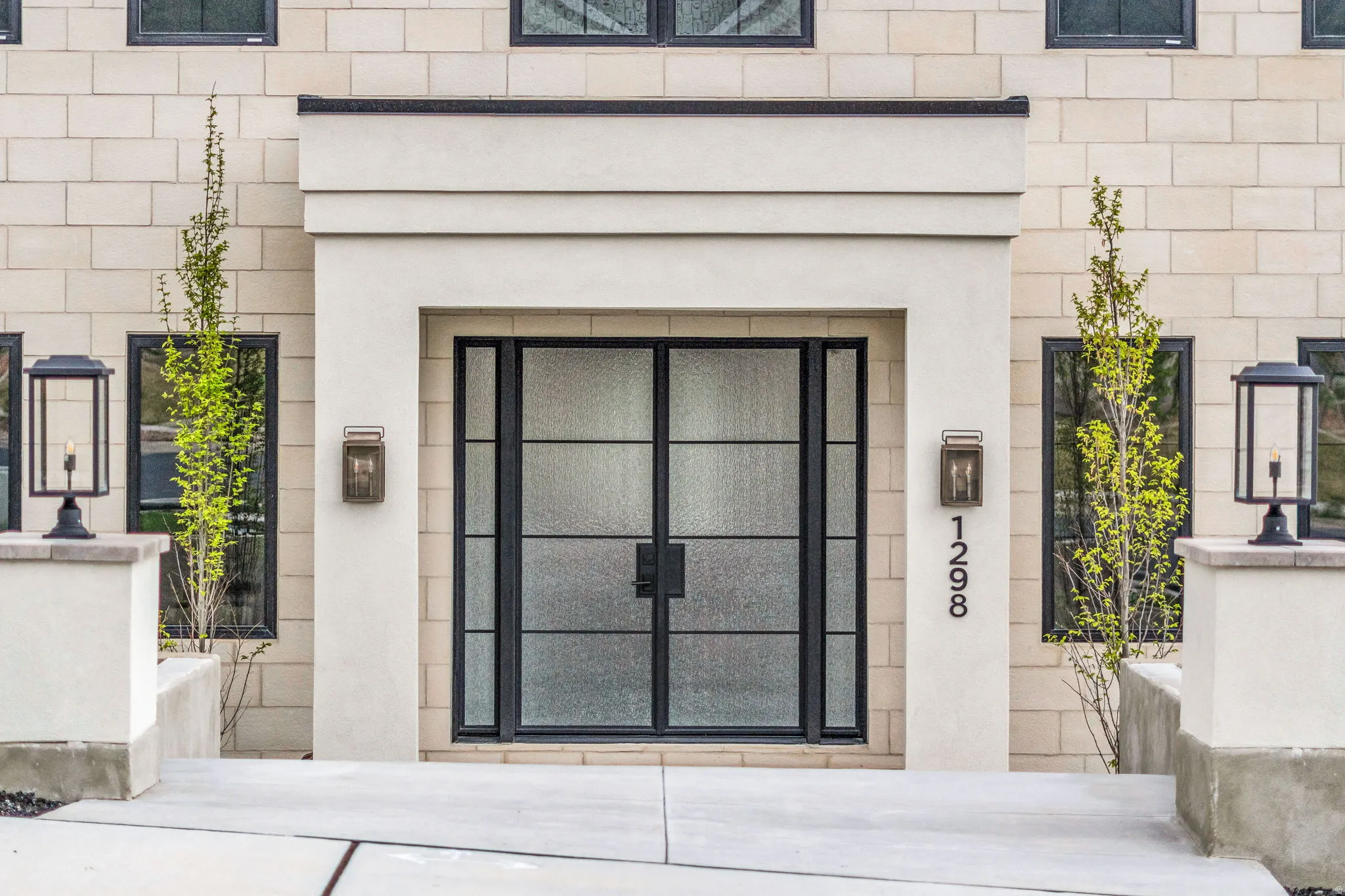 Doorway to property