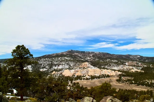 View of mountain backdrop