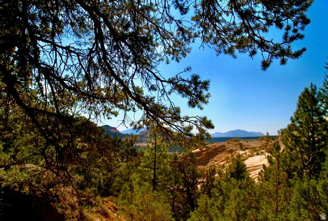 View of mountain backdrop