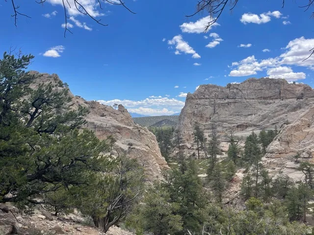 View of mountain background