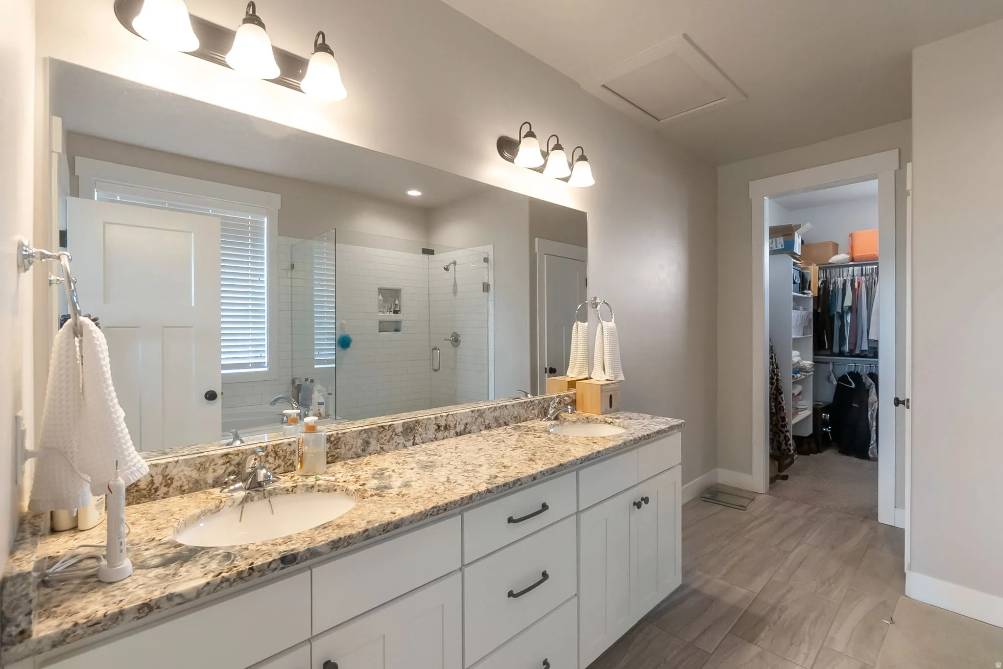 Look at the size of that double vanity!