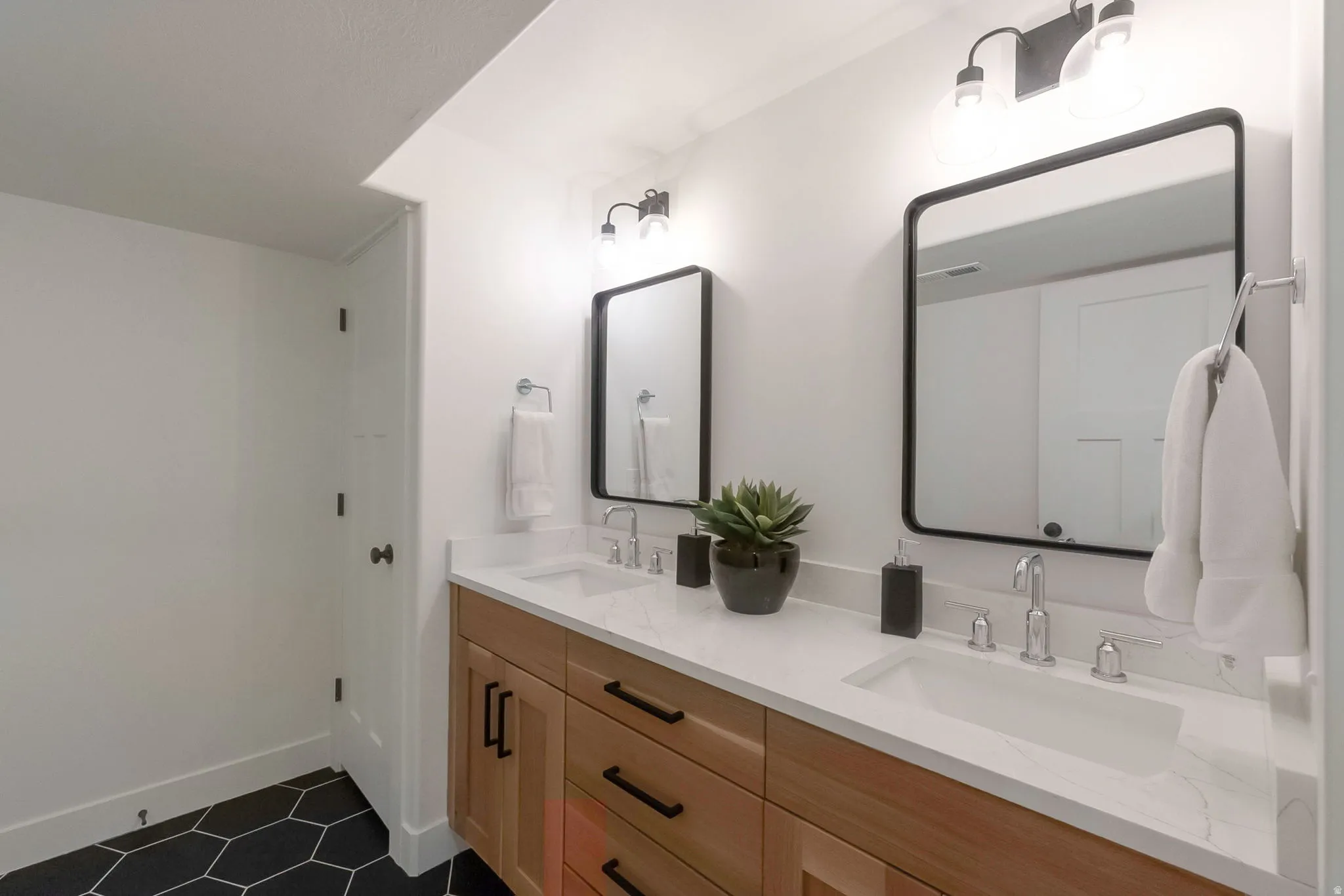 This bathroom rocks!