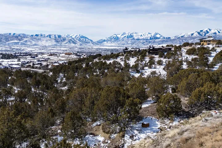 View of mountain backdrop