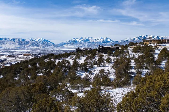 View of mountain backdrop