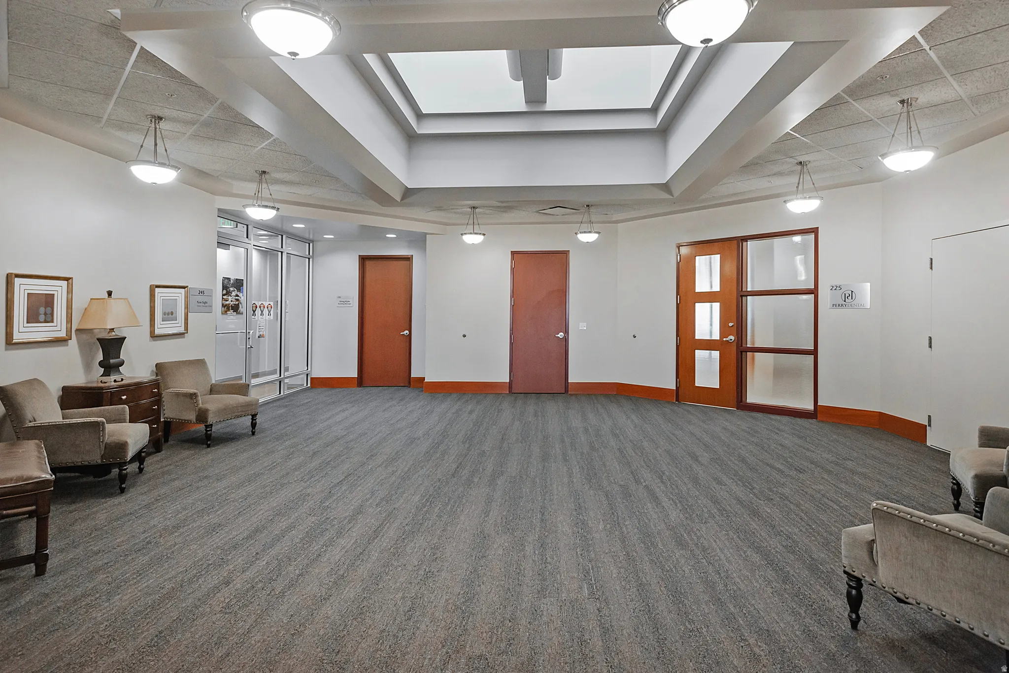 View of building lobby