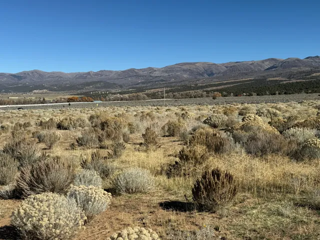 View of mountain backdrop