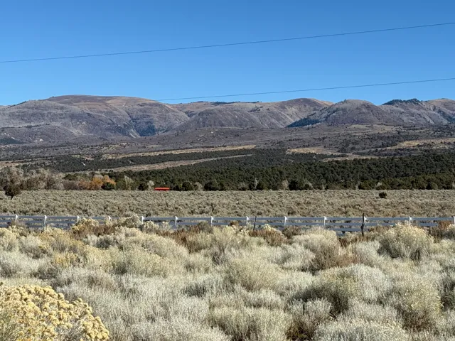 View of mountain background