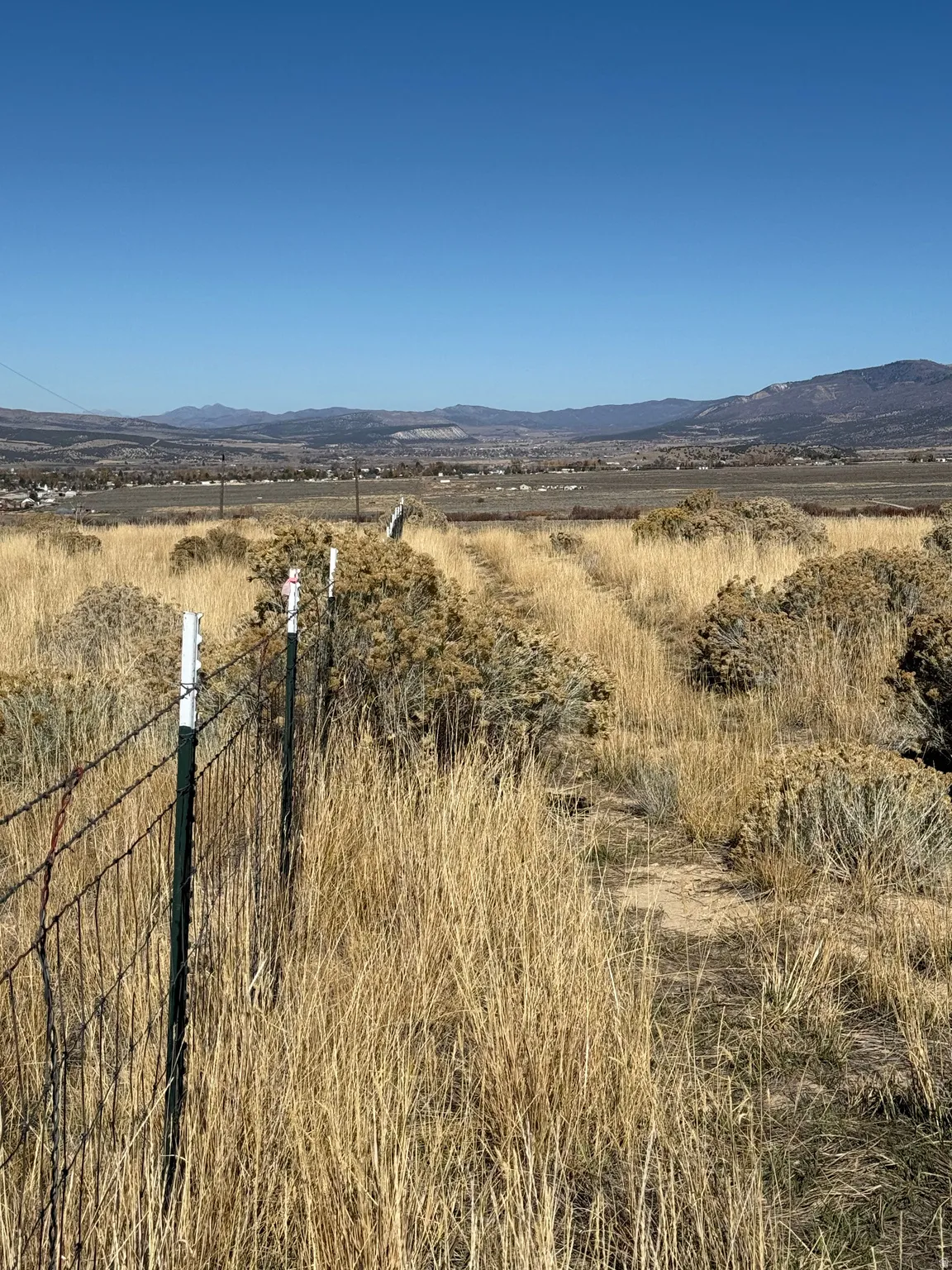 Mountain view featuring rural landscape