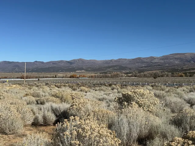View of mountain backdrop