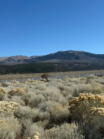 View of mountain backdrop