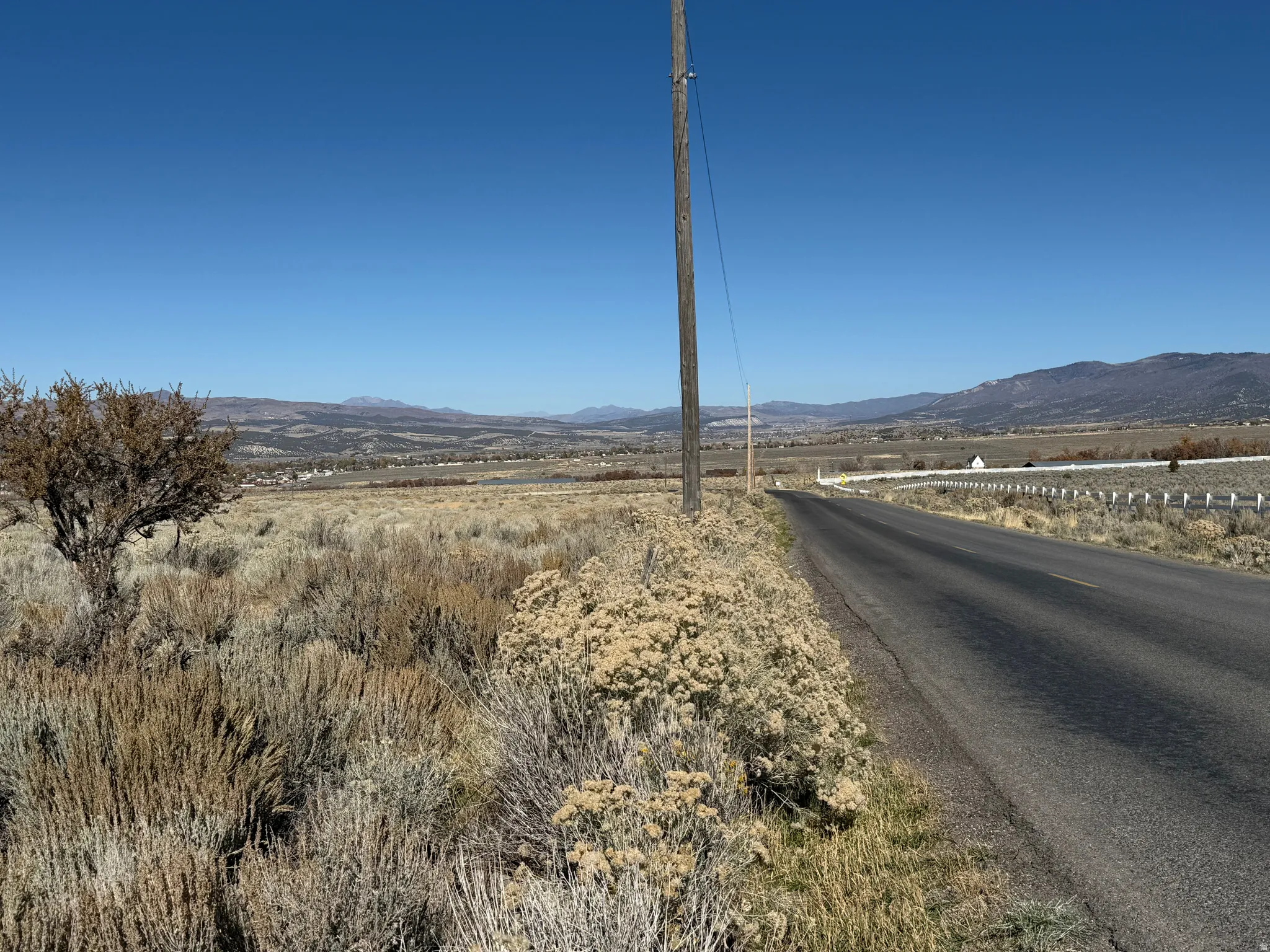 View of mountain background