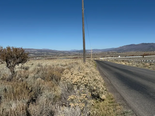 View of mountain background