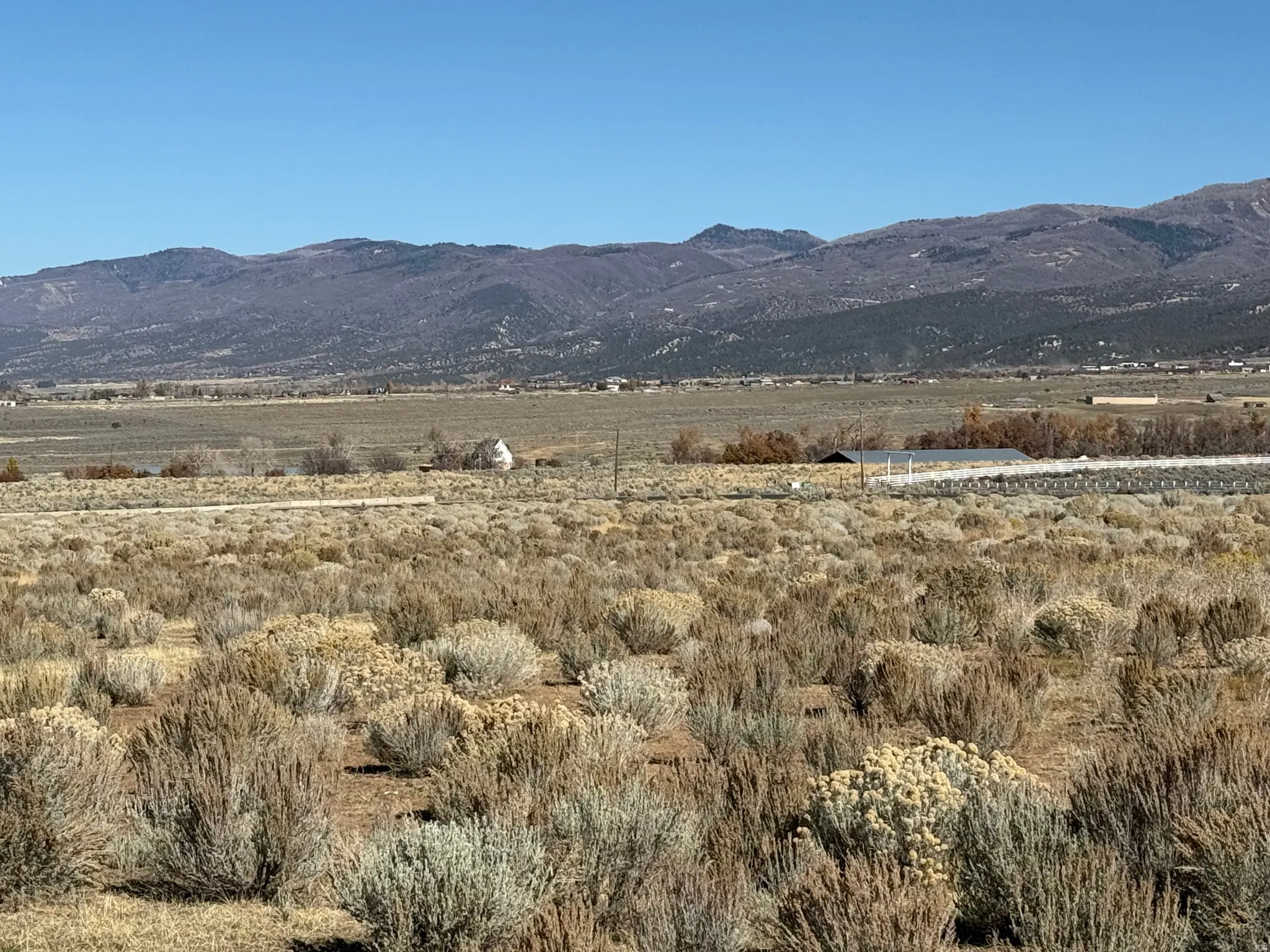Mountain view featuring rural landscape