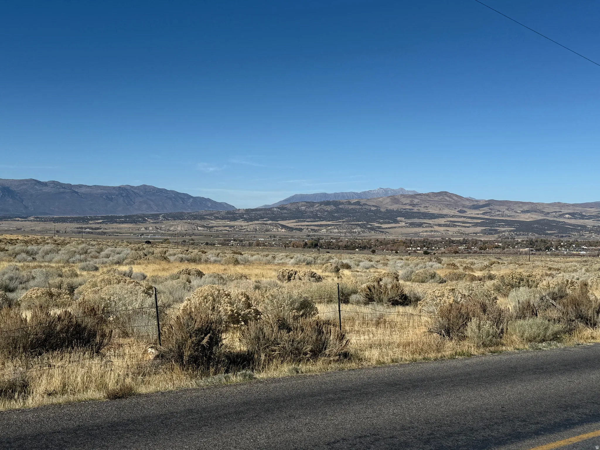 View of mountain background