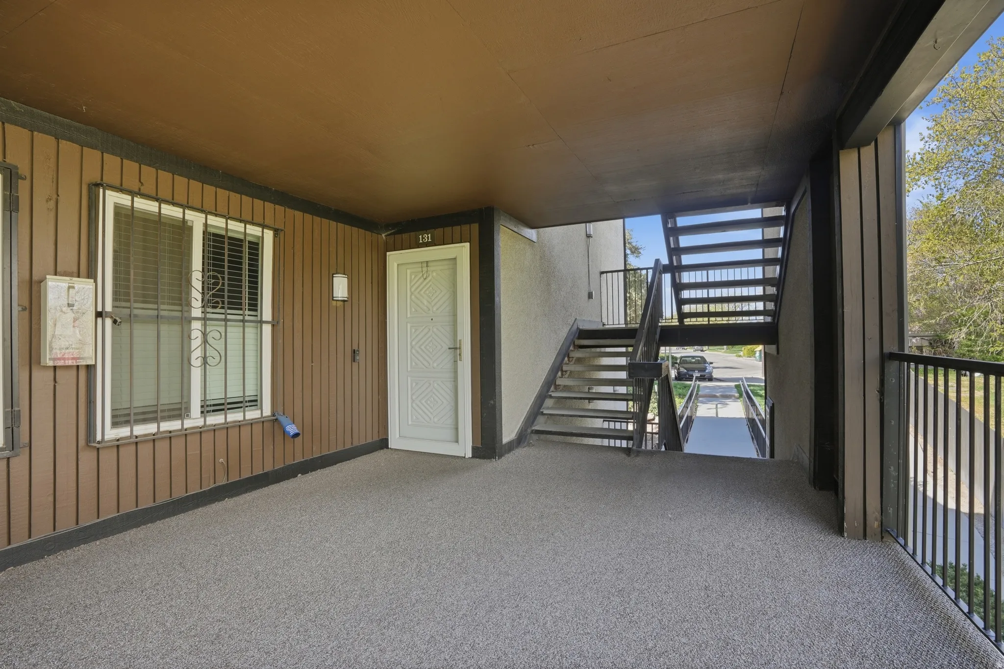 Entrance to property