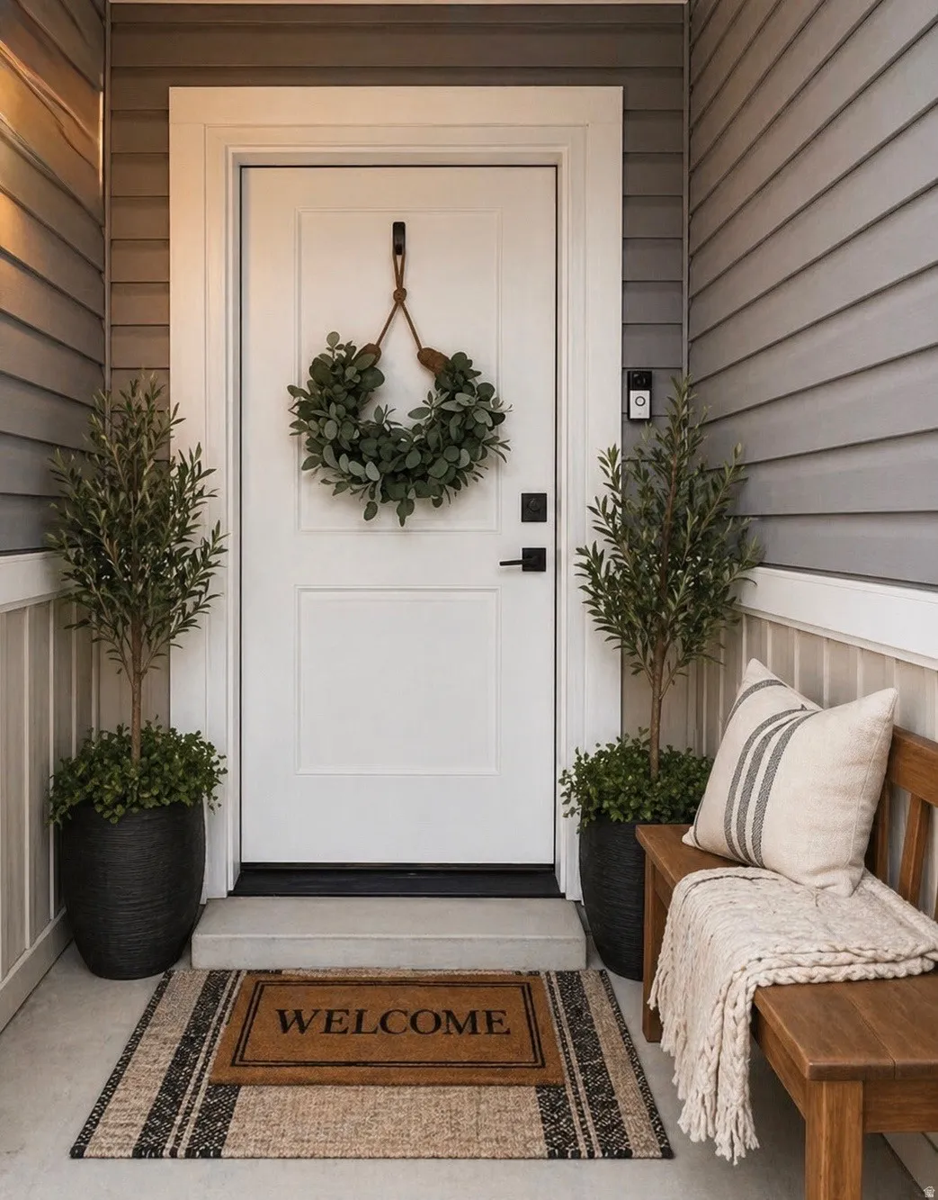 Doorway to property