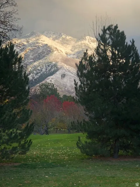 View of mountain backdrop
