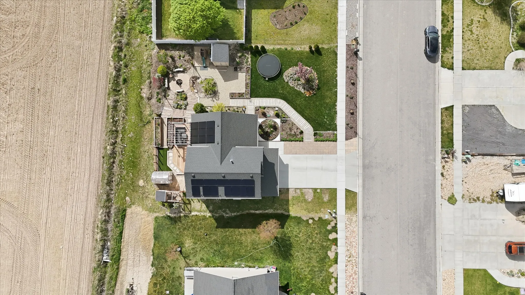 Drone / aerial view