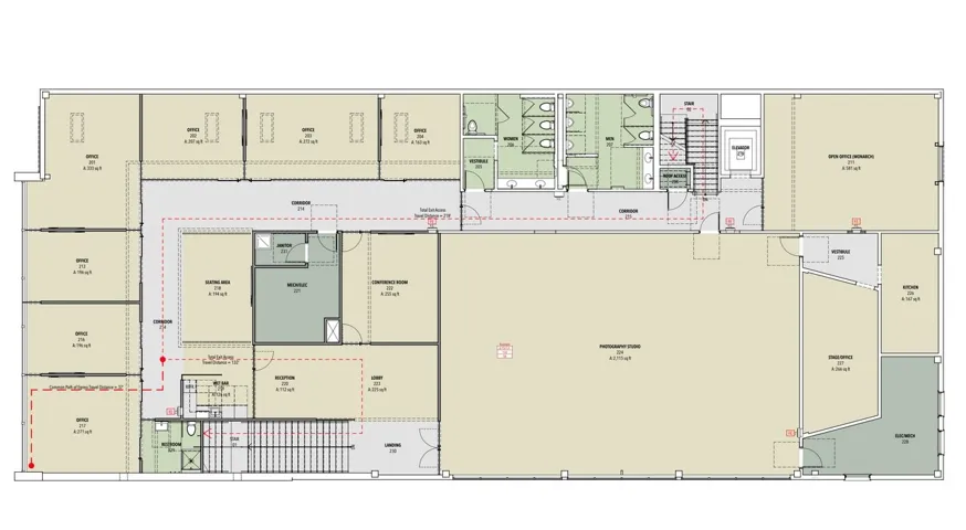 Floor plan (L2)