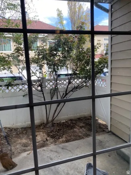 Fenced Patio