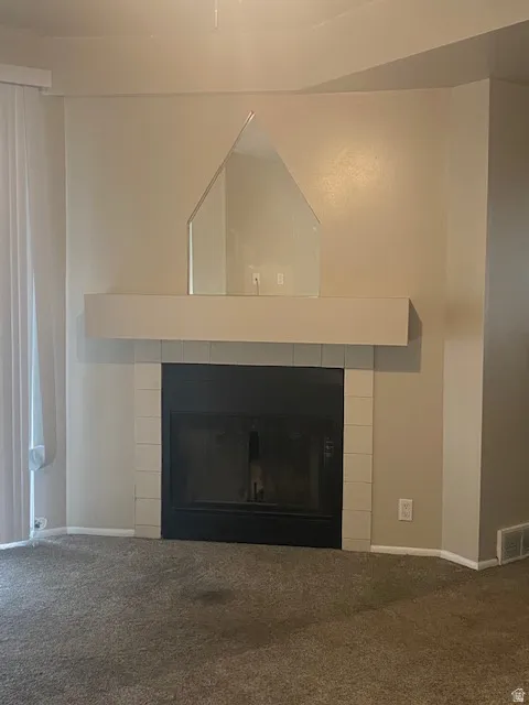 View of Fireplace in Family Room area