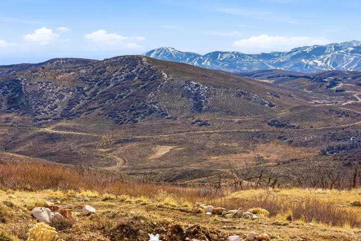 View of mountain background