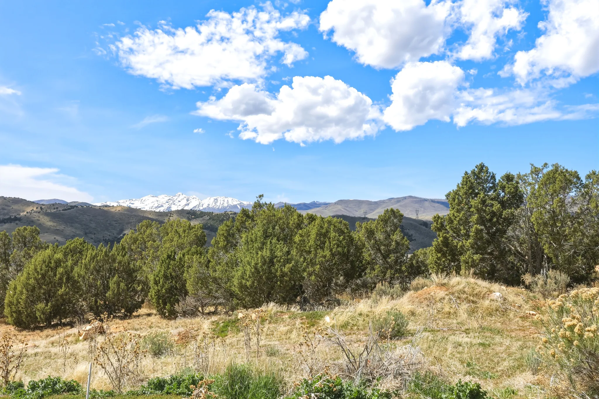 View of mountain backdrop