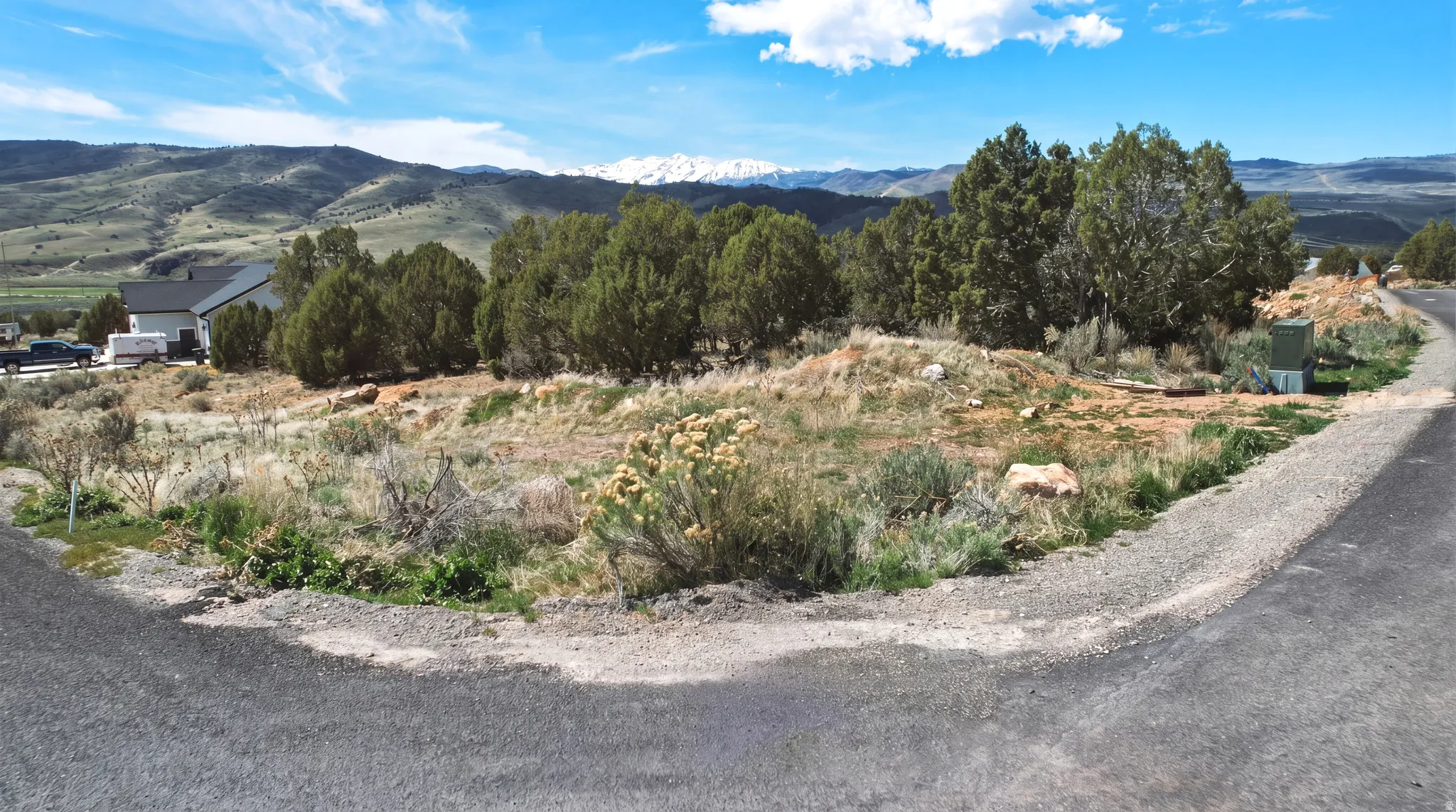 View of mountain backdrop