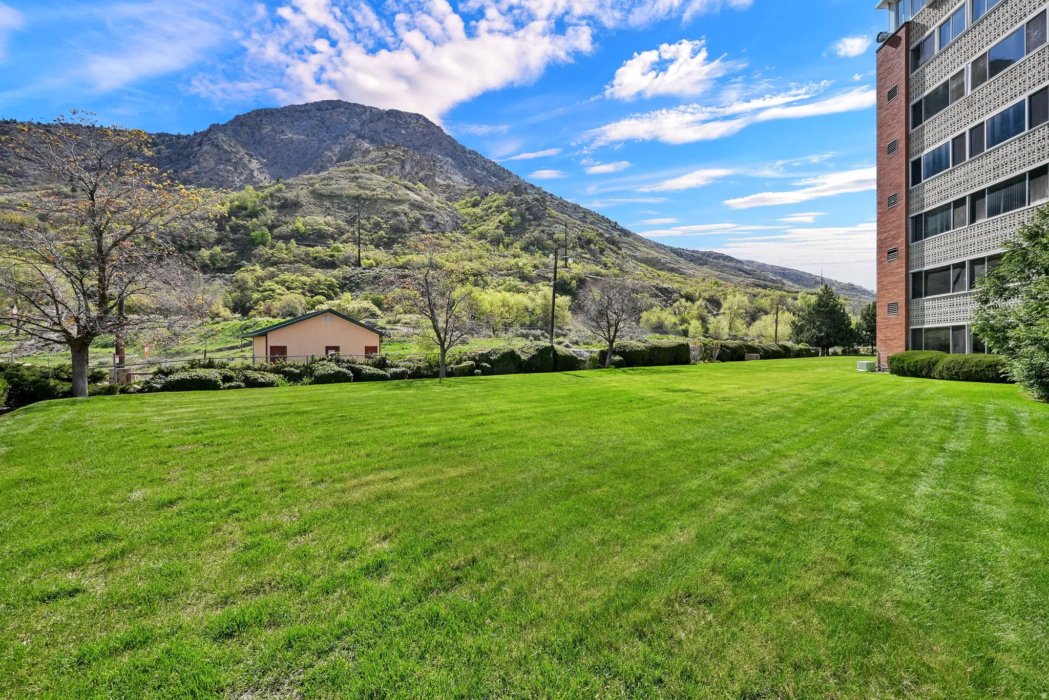 View of mountain backdrop