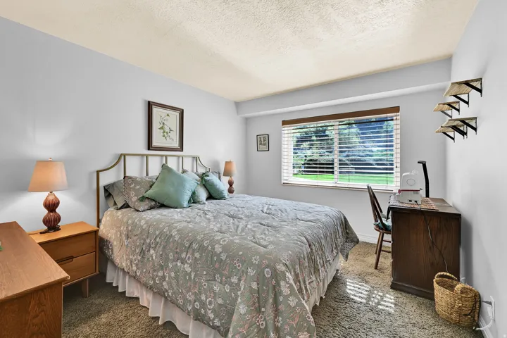 Large Bedroom with carpet floors