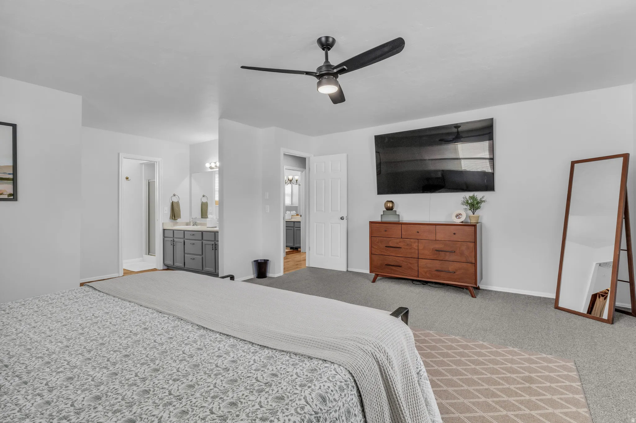 Primary bedroom with ensuite