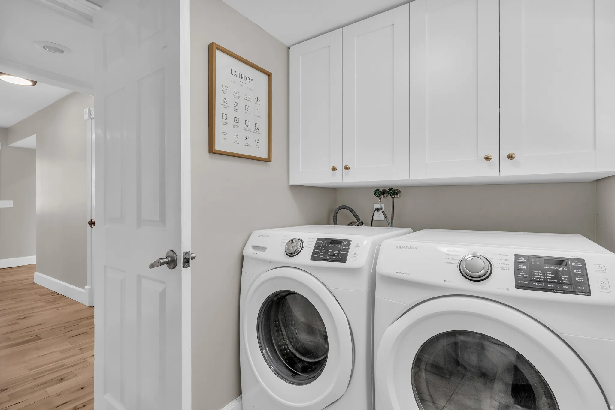 Laundry and main floor bathrom