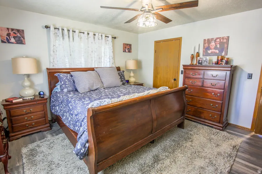 Primary Bedroom featuring a surprise walk in closet. Everything about this home feels peaceful and comfortable.