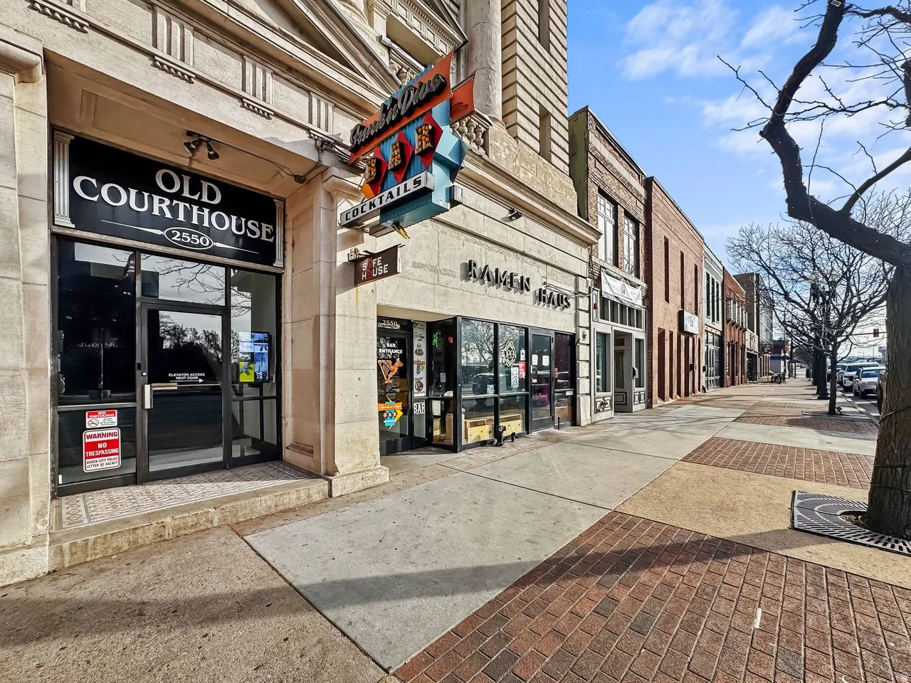 Entrance to property